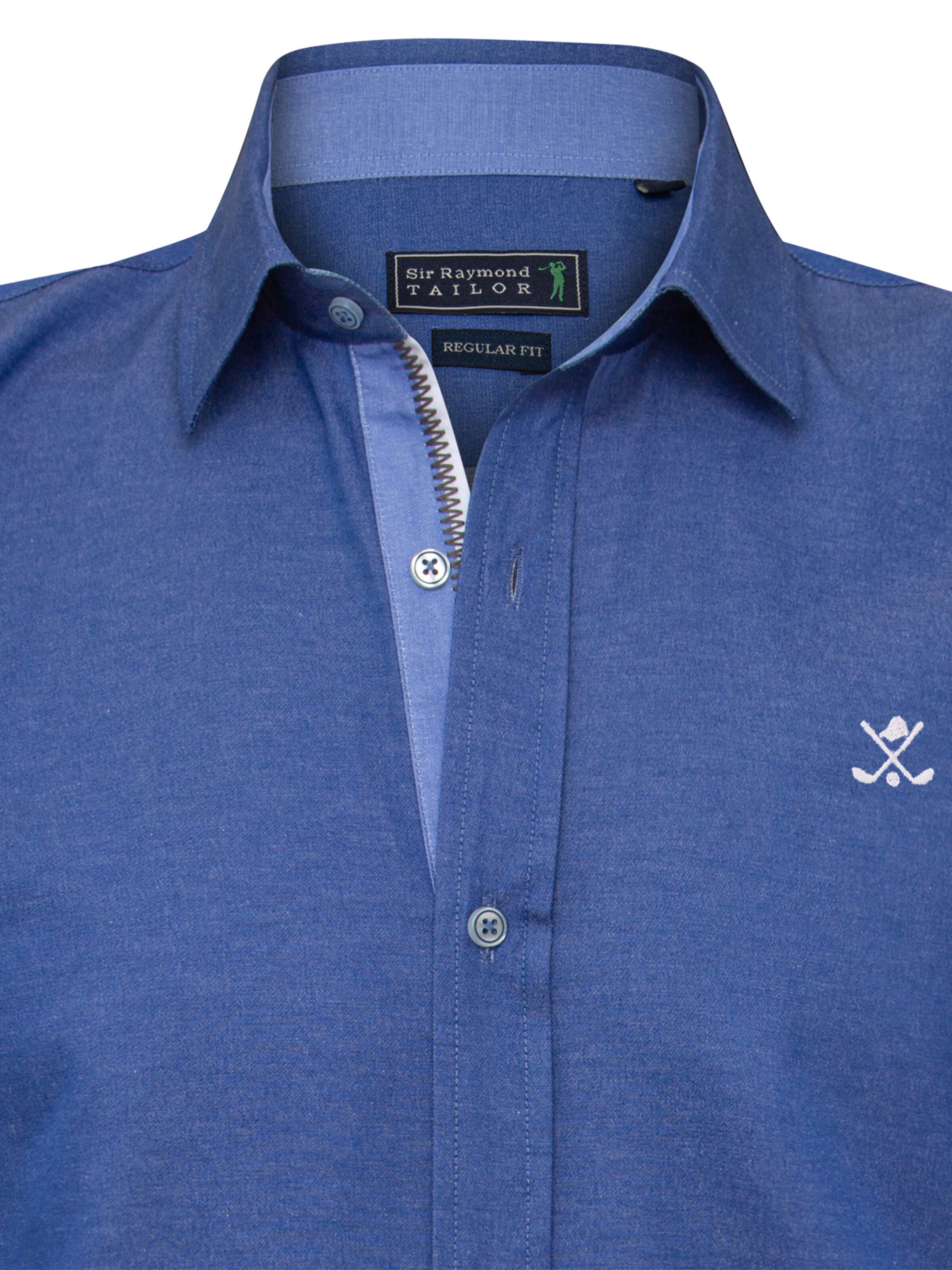 Sir Raymond Tailor Regular fit Πουκάμισο 'Sindy' σε μπλε