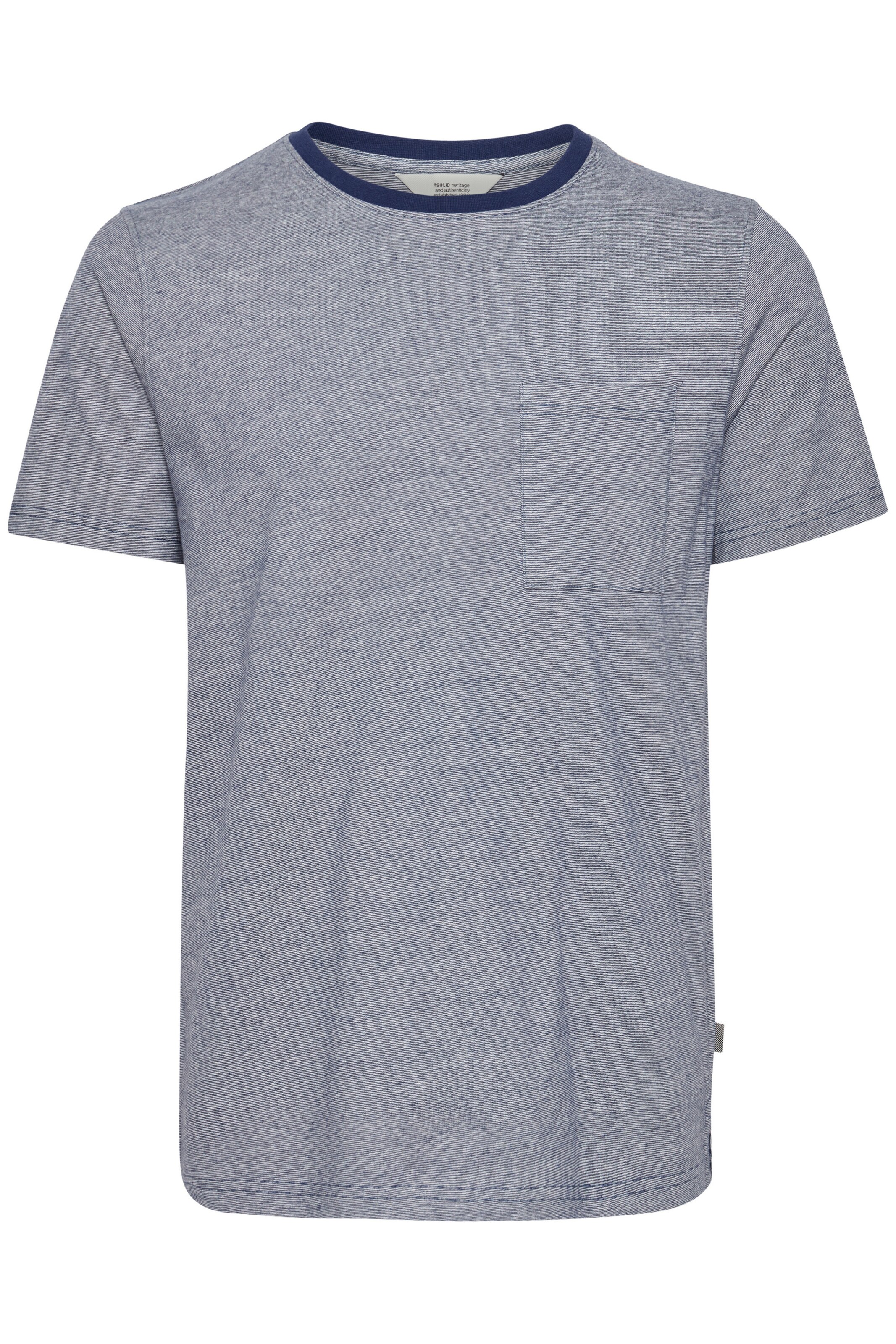 !Solid - Camisa 'Anton' em azul: frente