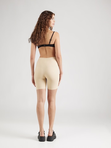 PIECES Skinny Leggings 'NAMEE' in Beige