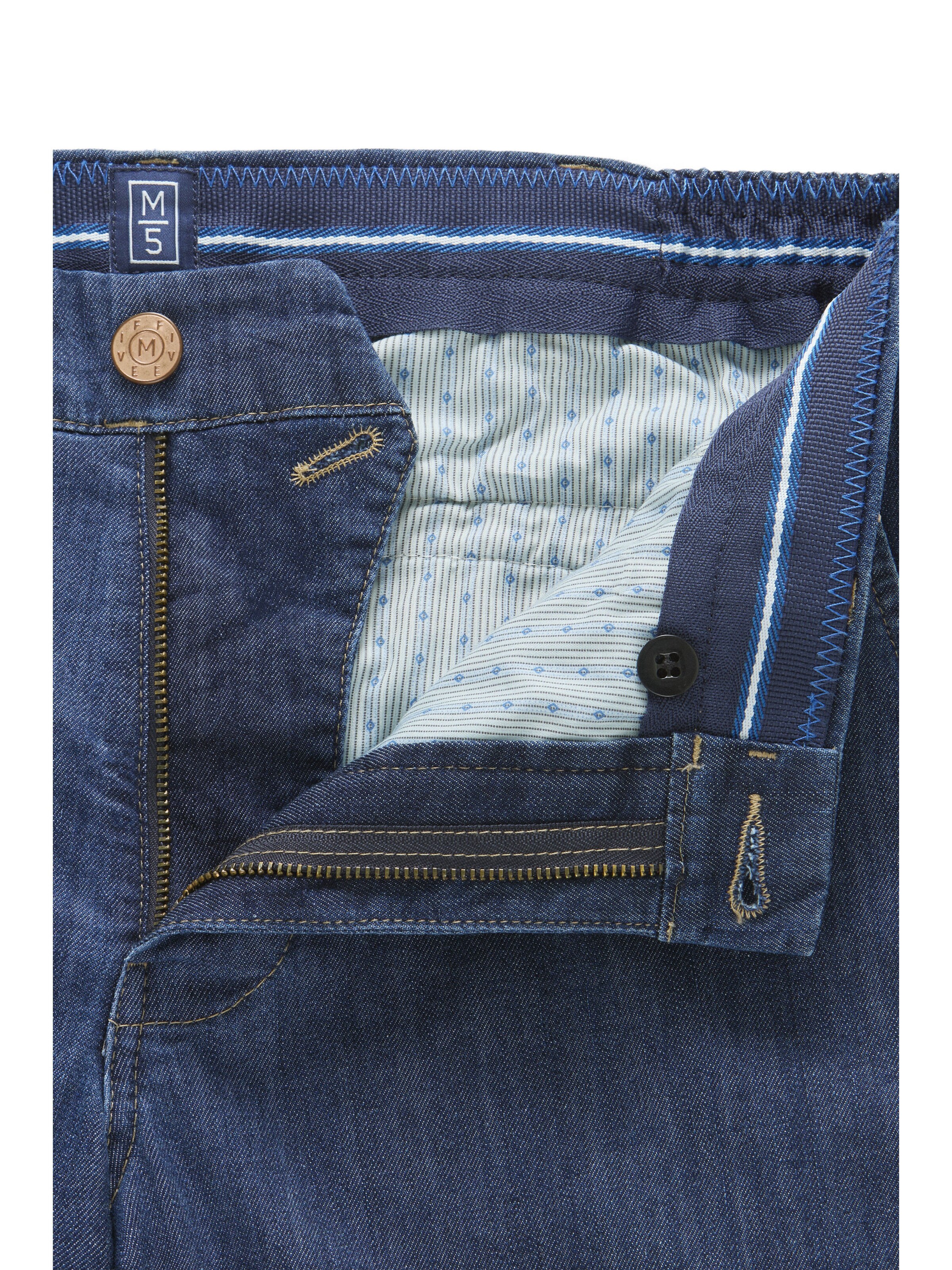 MEYER Regular Broek in Blauw