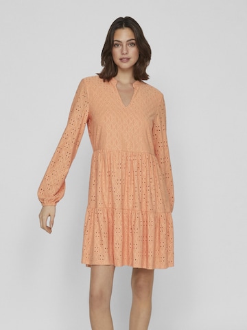 VILA Kleid 'KAWA' in Orange: predná strana