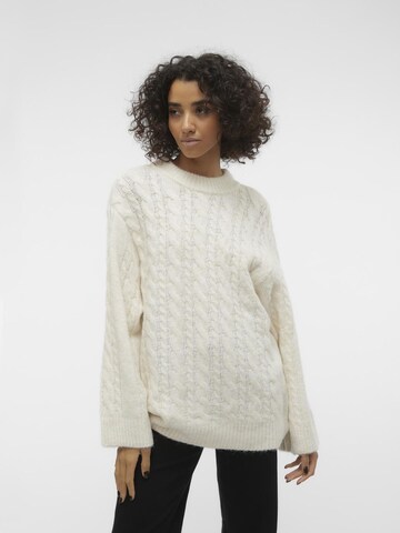 VERO MODA Trui 'Cobalt' in Beige