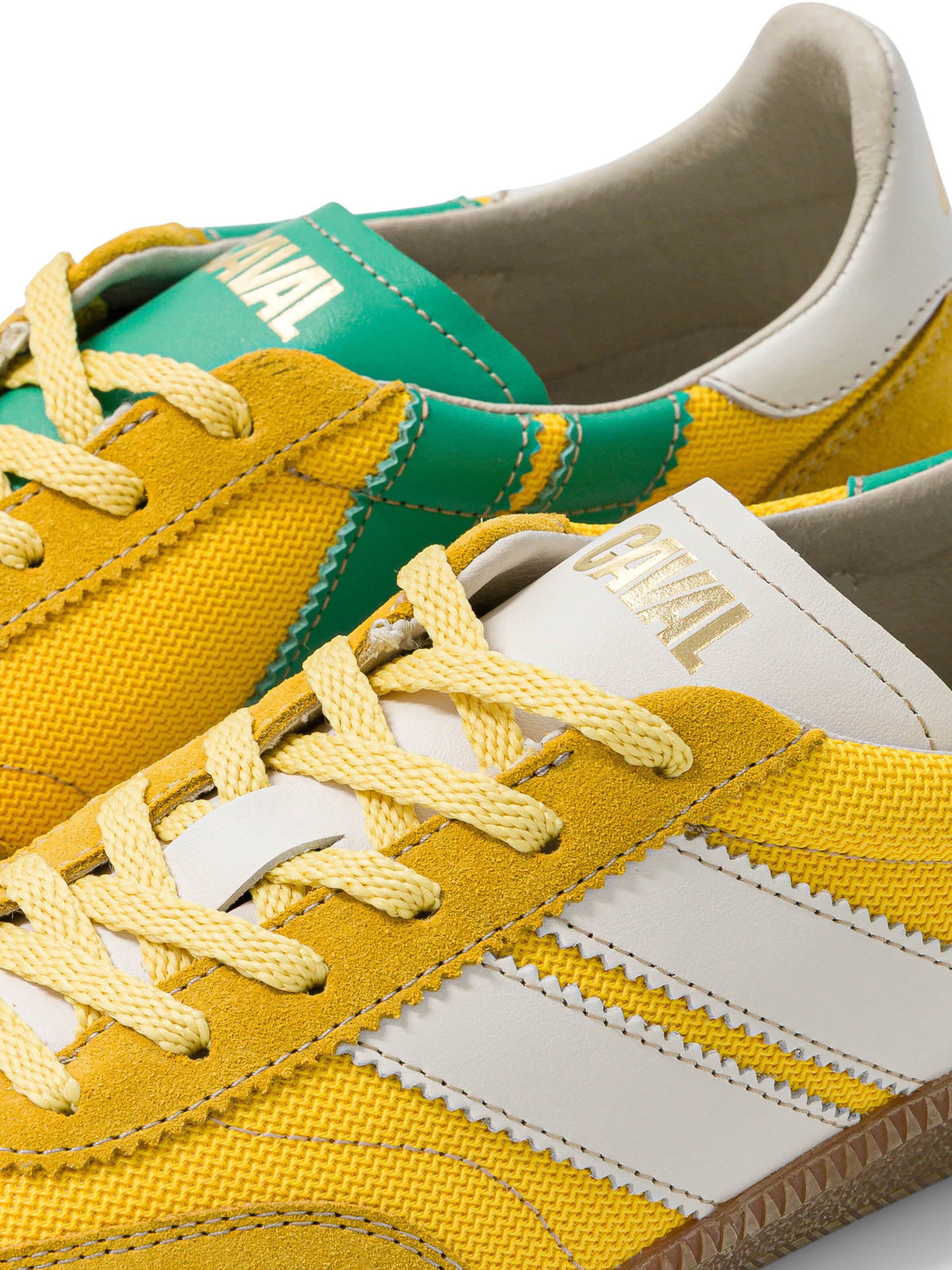 Caval - Sapatilhas baixas ' PULSE ' em amarelo