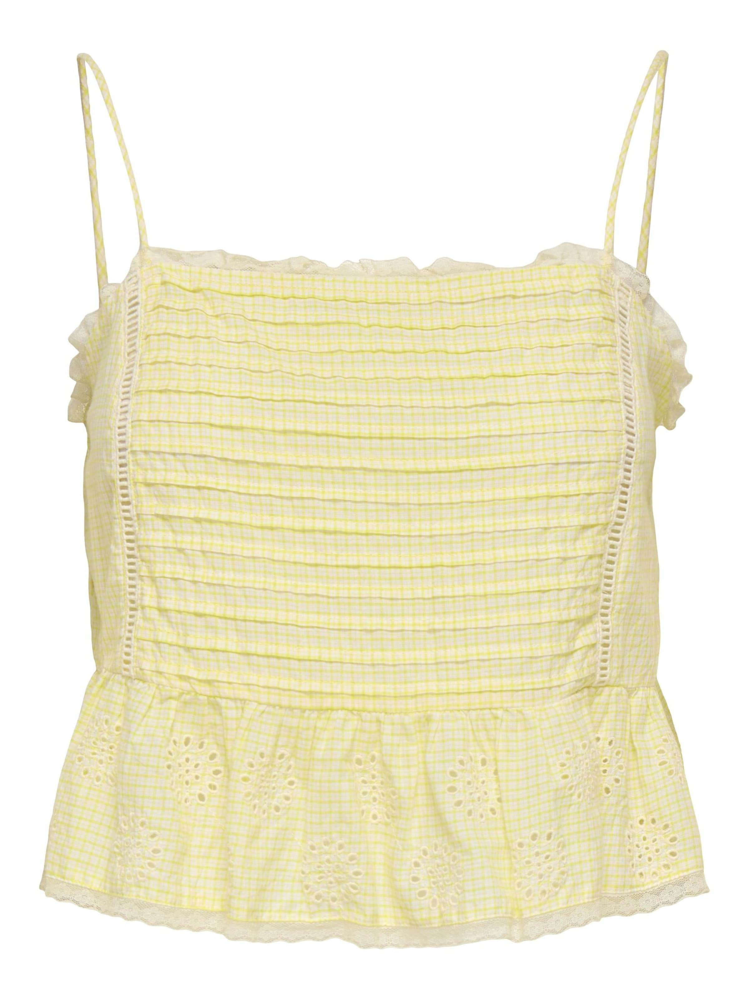 ONLY - Top 'ONLJulane' en amarillo: frente