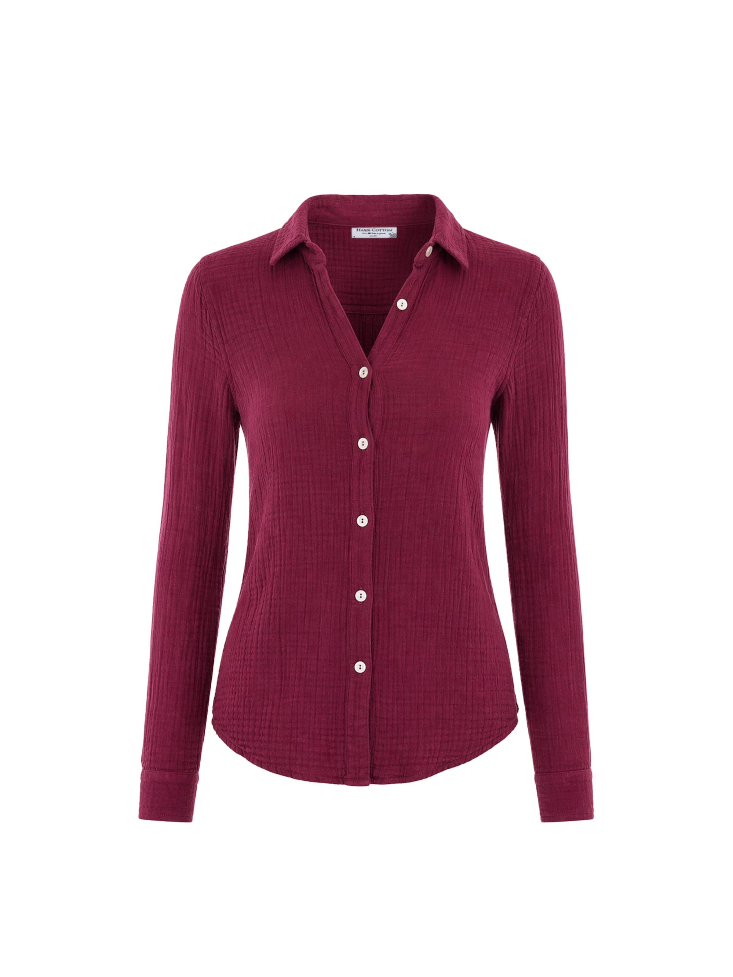 Chemisier Haris Cotton en violet : devant