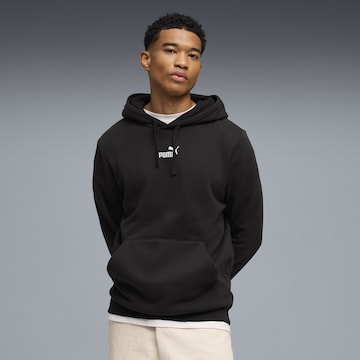PUMA Sportpullover 'Essentials' in Schwarz: Vorderseite