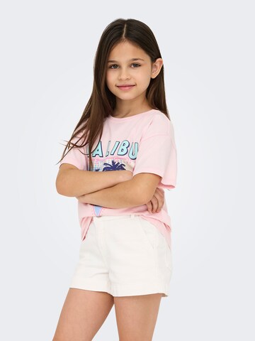 ONLY GIRLS T-Shirt 'KOGRUTH' in Pink: Vorderseite