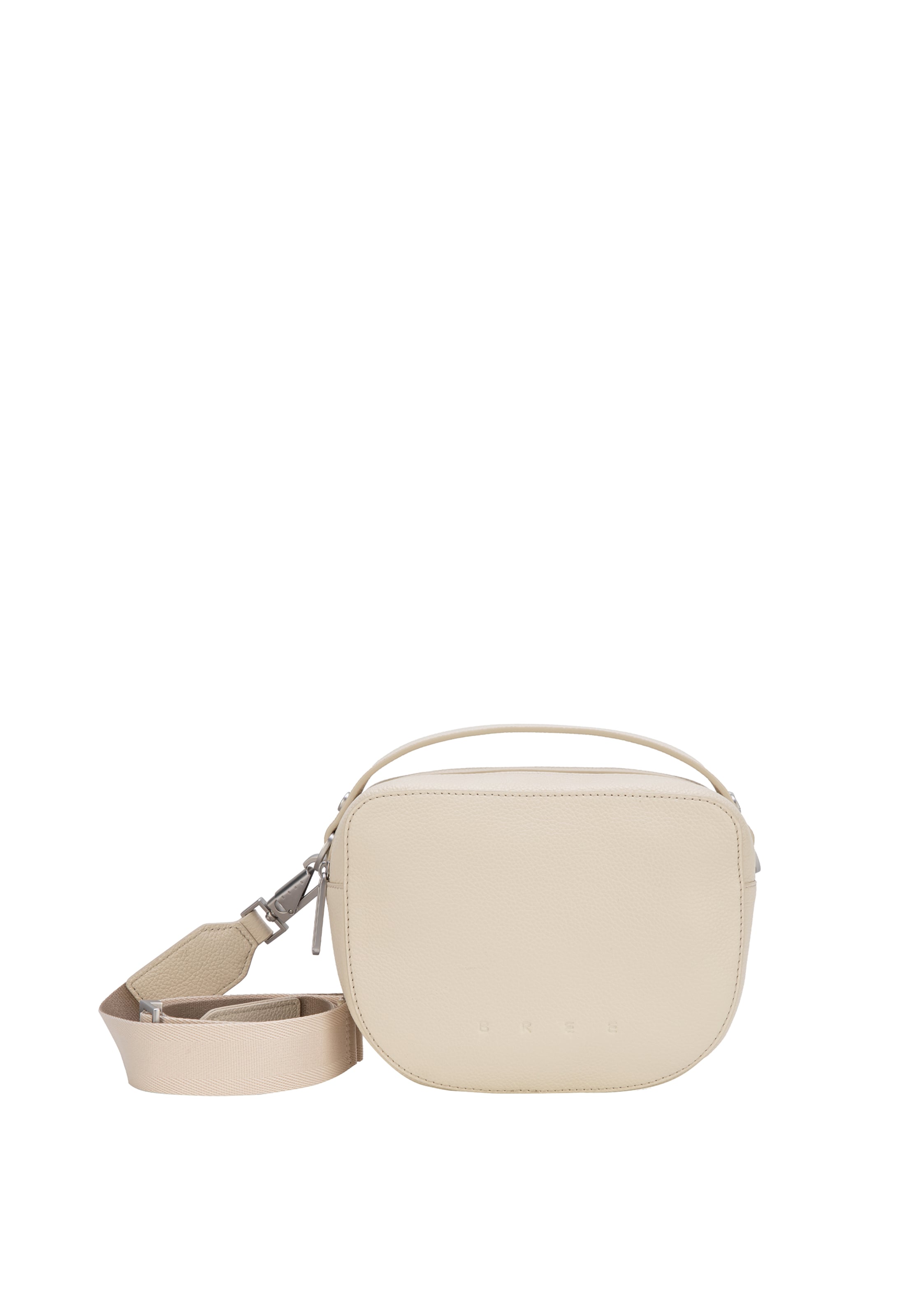 BREE Umhängetasche 'The Icons Cube' in Weiß: Vorderseite