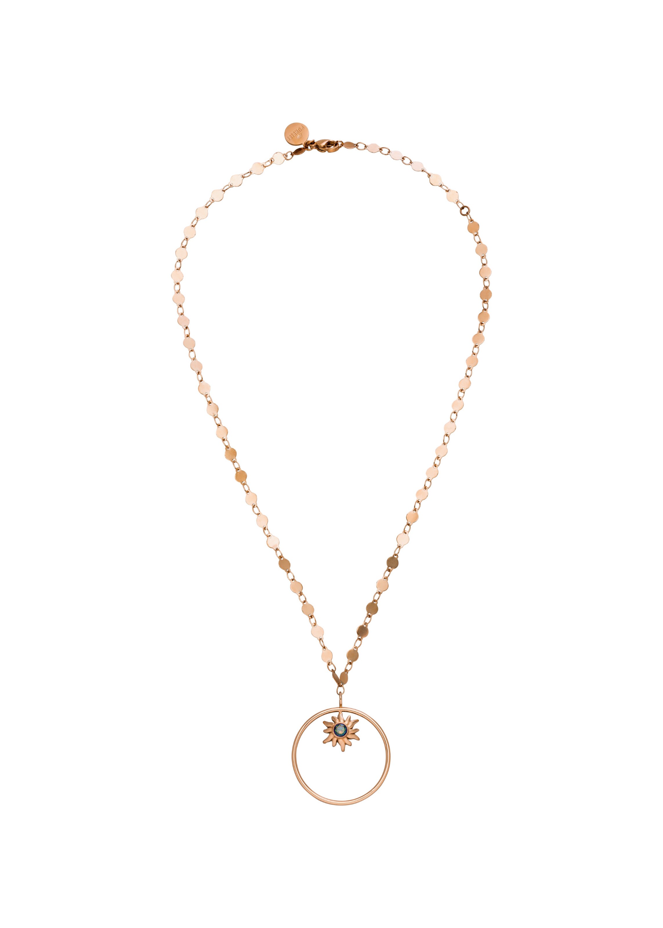 PURELEI Necklace 'Luana Sun' in Gold: front