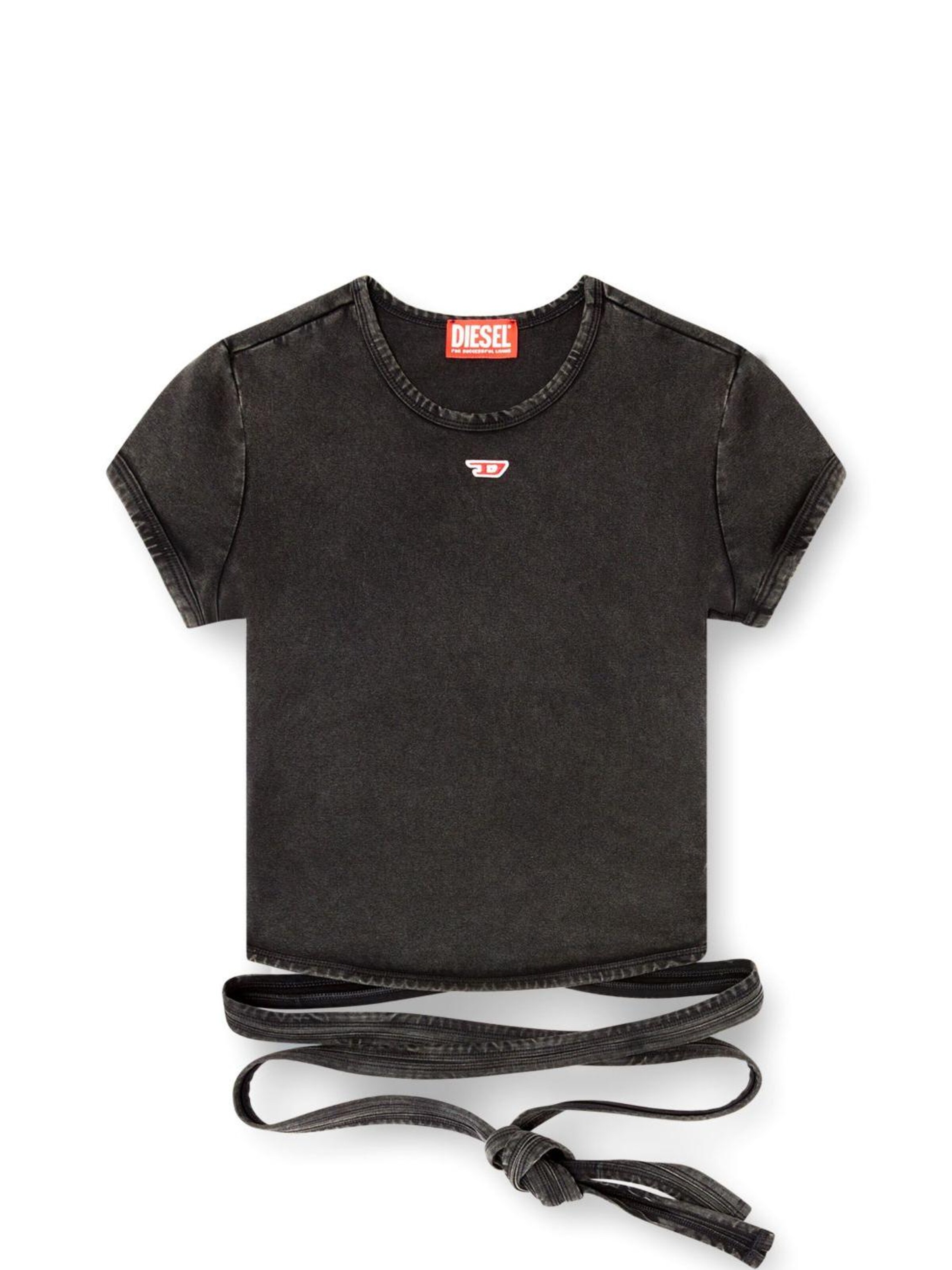 Maglietta di DIESEL in grigio: frontale