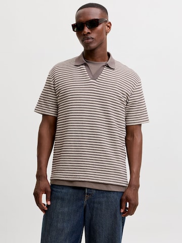 Pullover di JACK & JONES in marrone: frontale