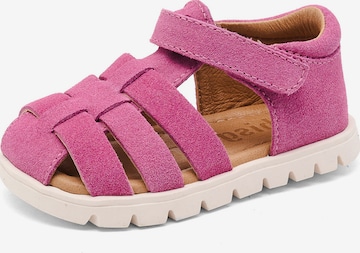 BISGAARD - Sapatos abertos 'Beka' em rosa: frente