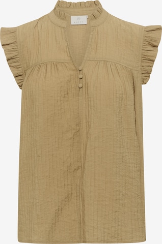Chemisier 'Liany Via' Kaffe en beige : devant