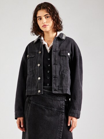 Sofie Schnoor Between-Season Jacket 'Jane' in Black: front