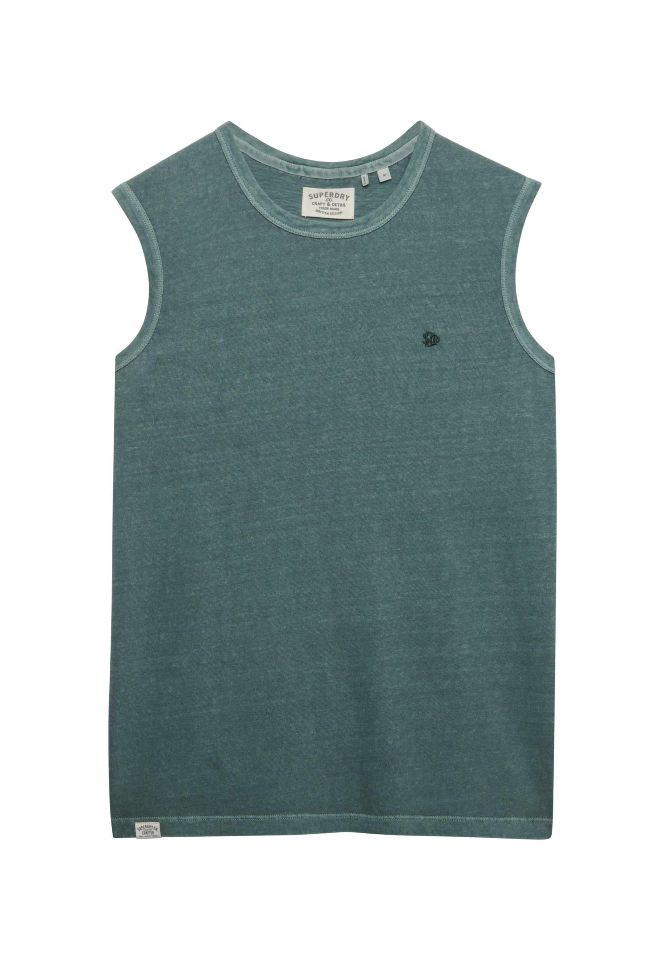Superdry & Co Shirt 'Classic' in Grijs: voorkant