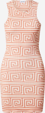 Public Desire Dress in Orange: front