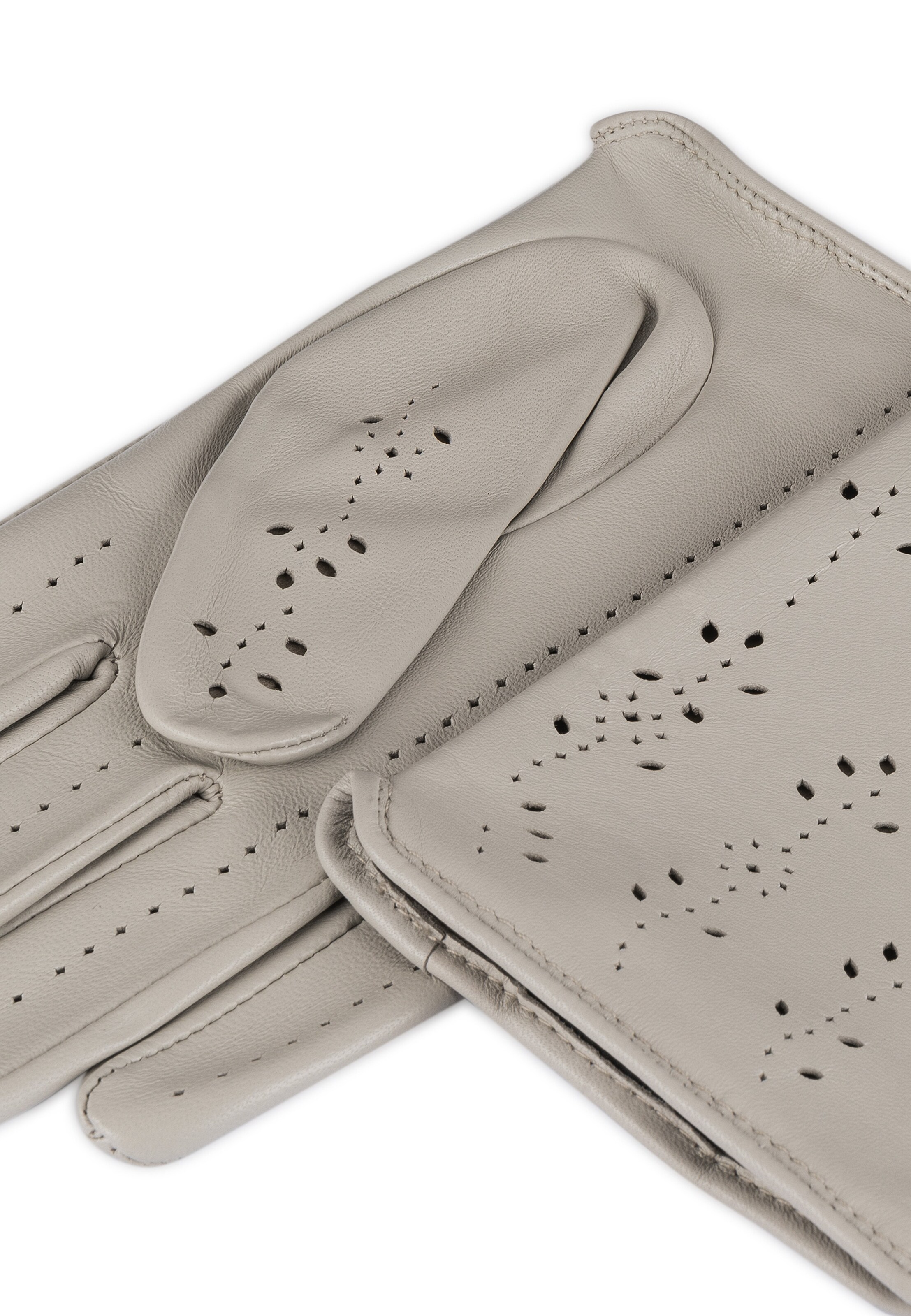 Roeckl Lederhandschuhe 'MADEIRA' in Grau