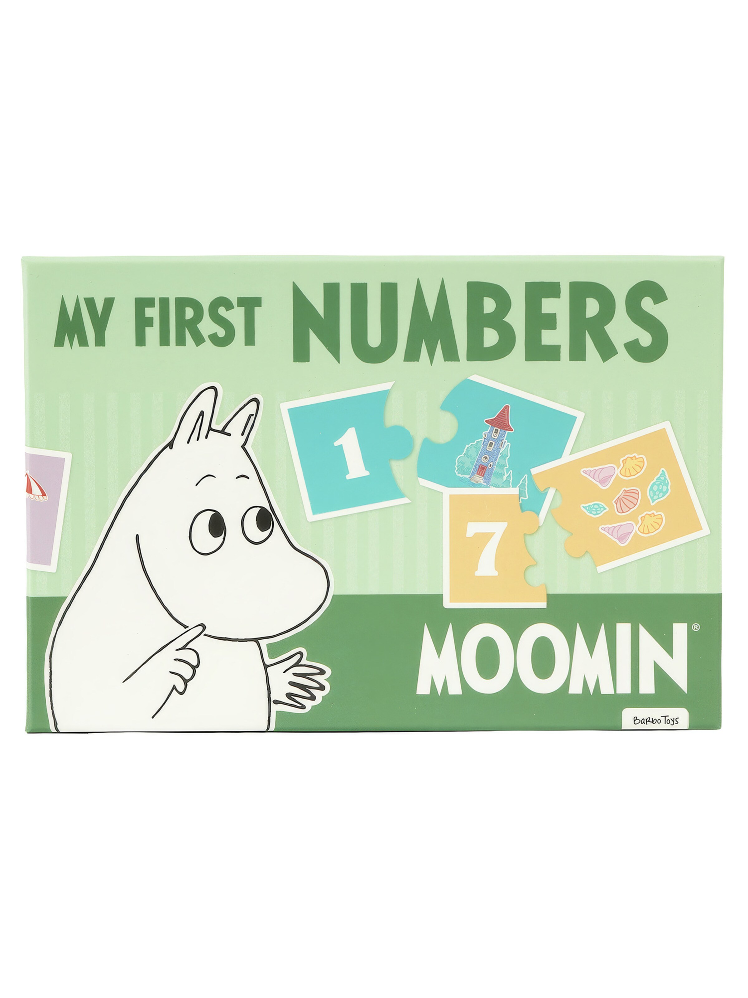 Moomin Game ' My First Numbers ' in Mixed colors: front