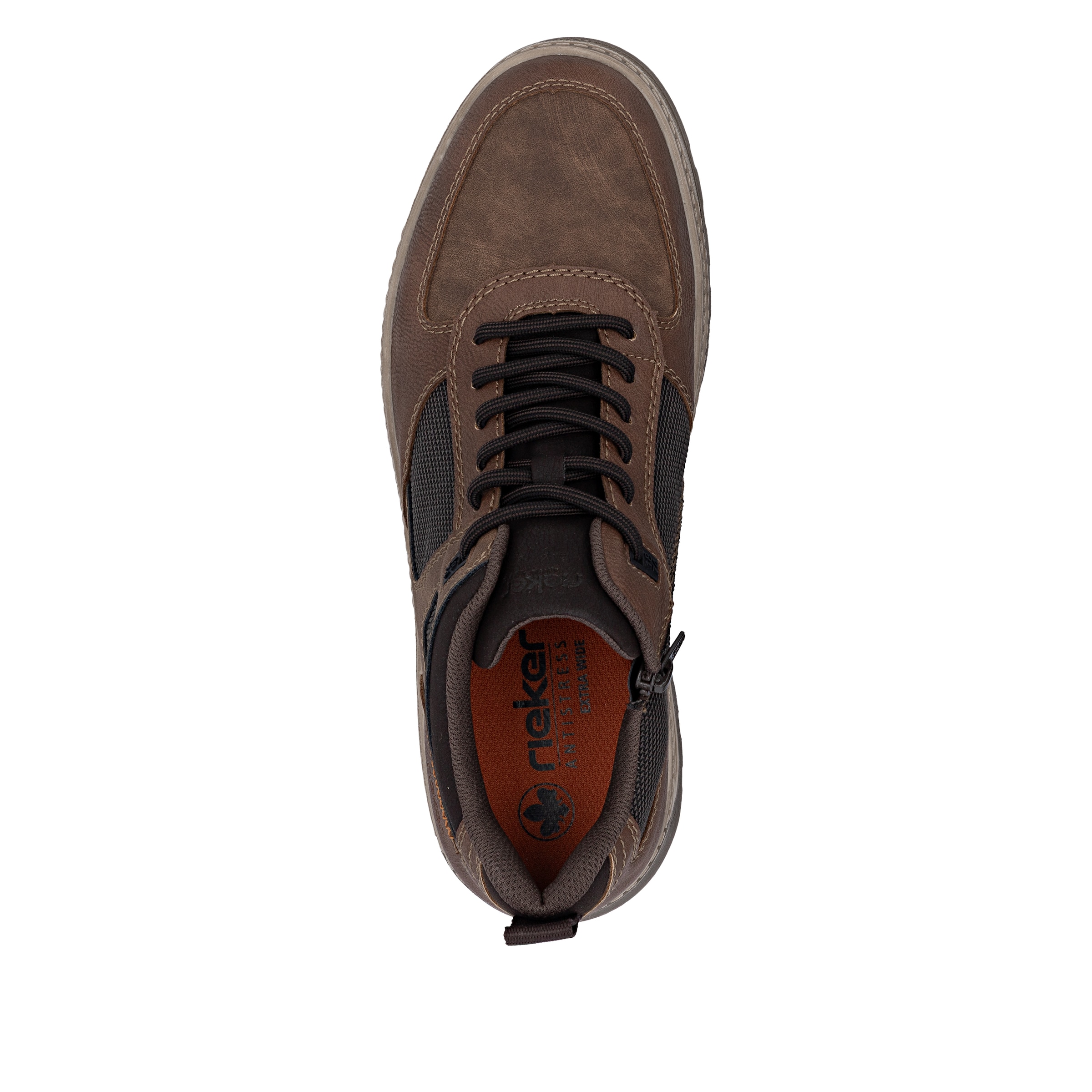 Baskets basses Rieker en marron
