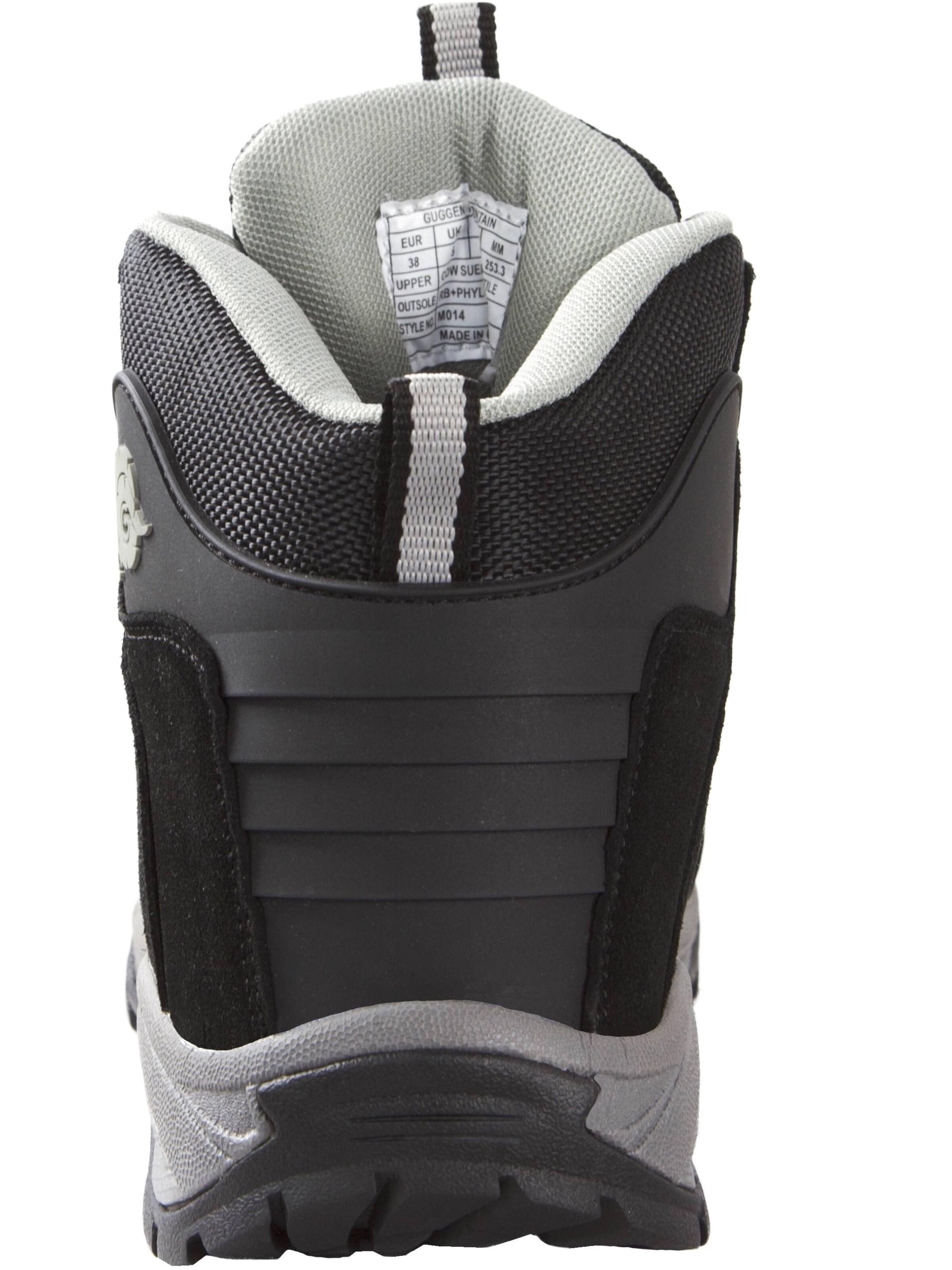 Guggen Mountain Lace-up boot 'M014' in Black