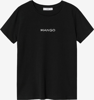 MANGO T-Shirt in Schwarz: predná strana