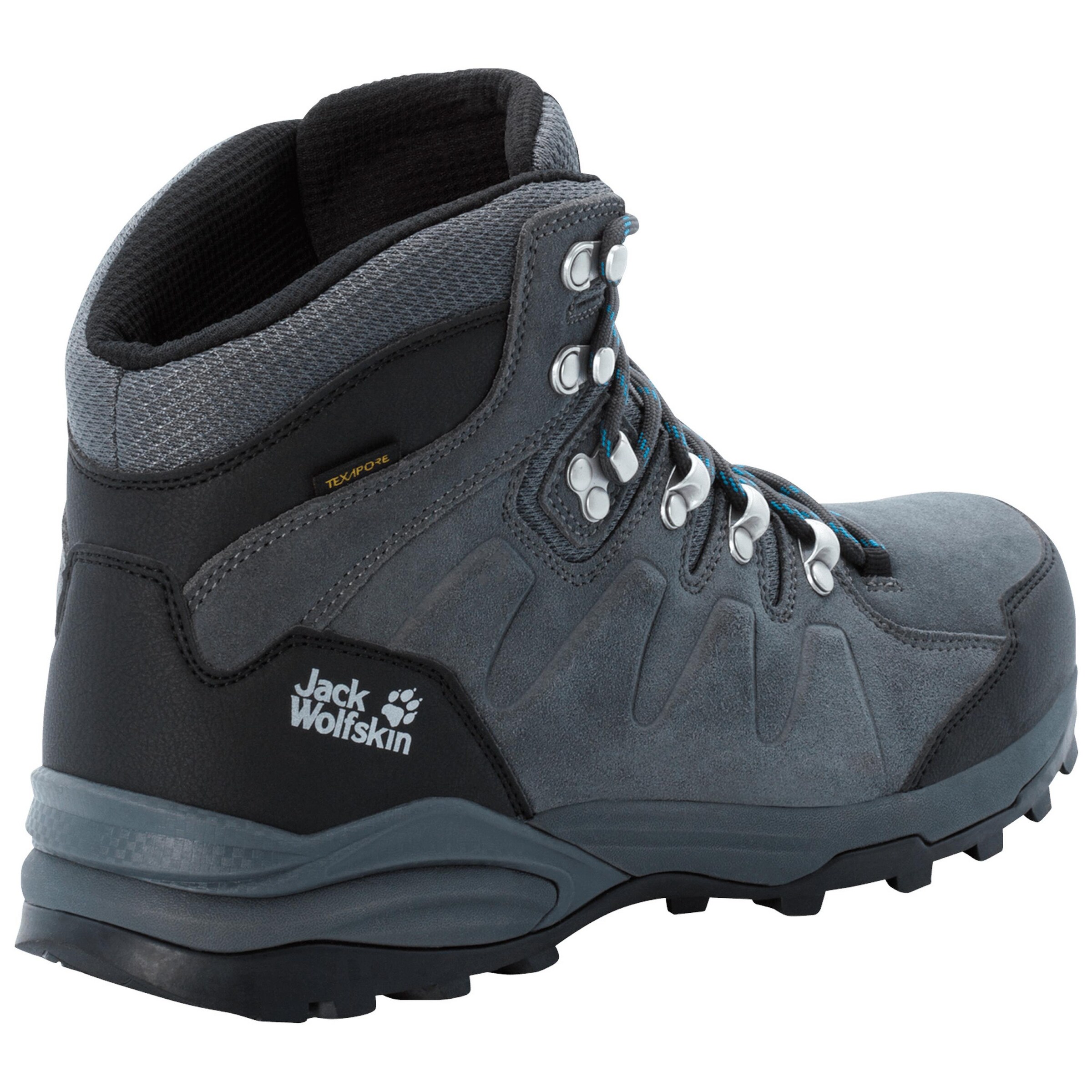 JACK WOLFSKIN Boots 'Refugio' in Grey