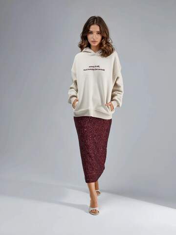 Busem Sweatshirt in Beige