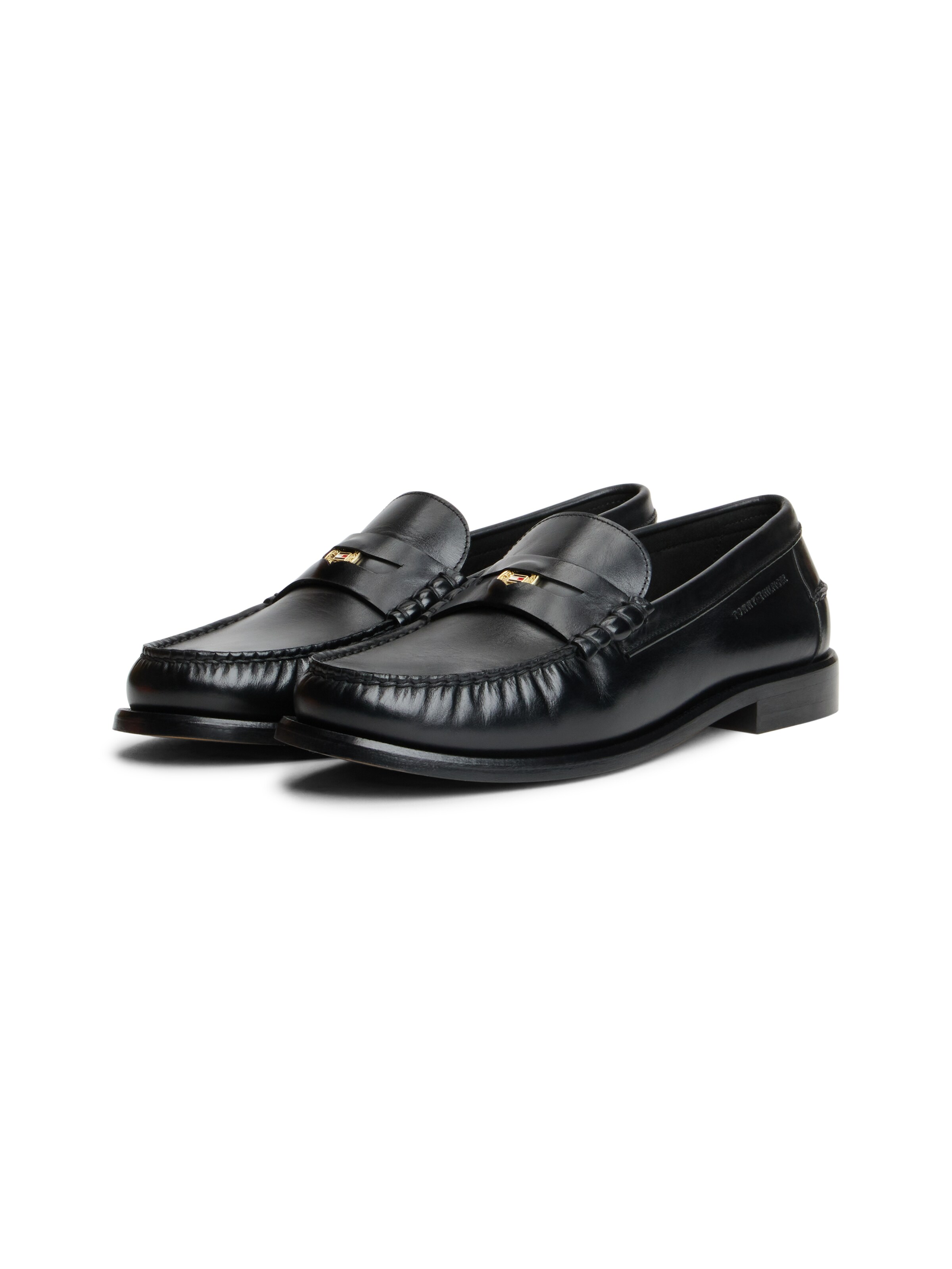 TOMMY HILFIGER Slipper in Schwarz