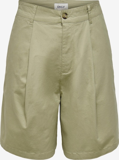 Pantaloni con pieghe 'Lorelei-Evelyn' ONLY di colore cachi, Visualizzazione prodotti