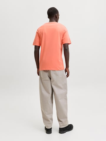 JACK & JONES Tričko 'JCOFusion' – oranžová