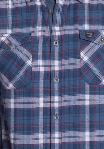 ARIZONA Regular fit Button Up Shirt in Blue