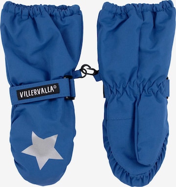 Villervalla Handschuhe 'Basic' in Blau: Vorderseite