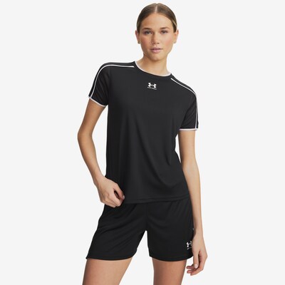 UNDER ARMOUR Trainingsshirt in schwarz / weiß, Produktansicht