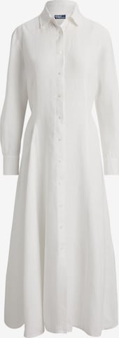 Polo Ralph Lauren - Vestidos camiseiros em branco: frente