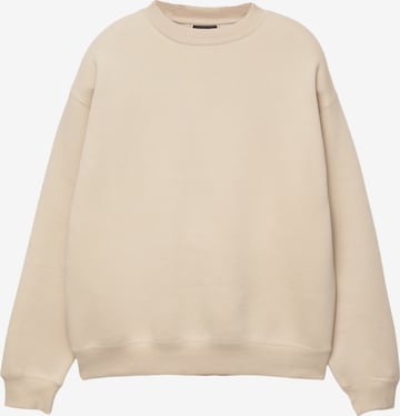 Felpa di Pull&Bear in beige: frontale