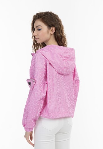 MYMO - Chaqueta de entretiempo en rosa