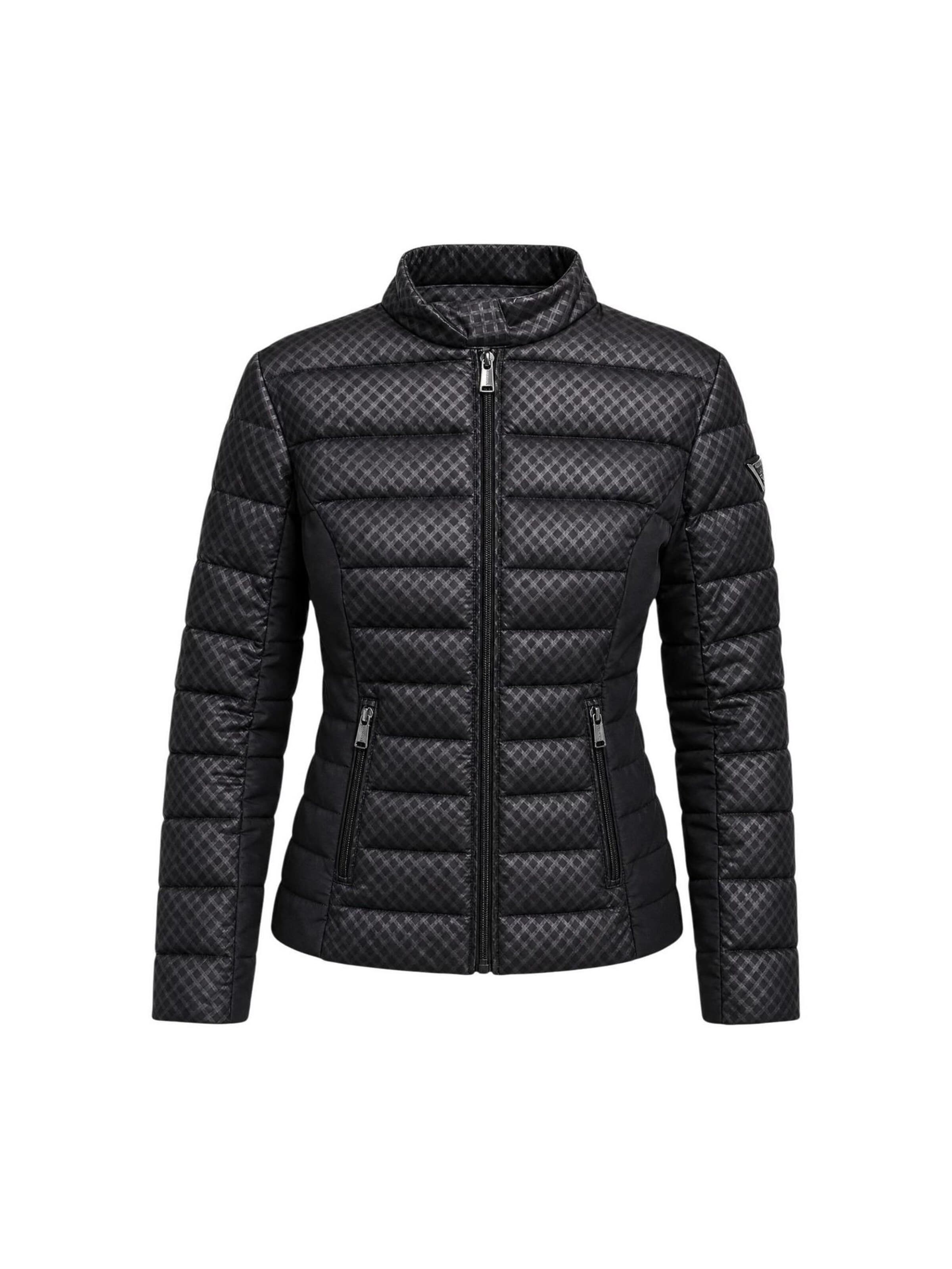 GUESS - Chaqueta de invierno 'W6YL16 W2891' en negro: frente