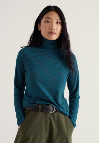 T-shirt 'Landing' Seasalt Cornwall en bleu : devant