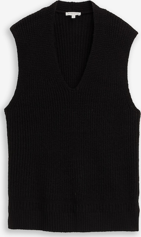 TOM TAILOR Vest in Black: front