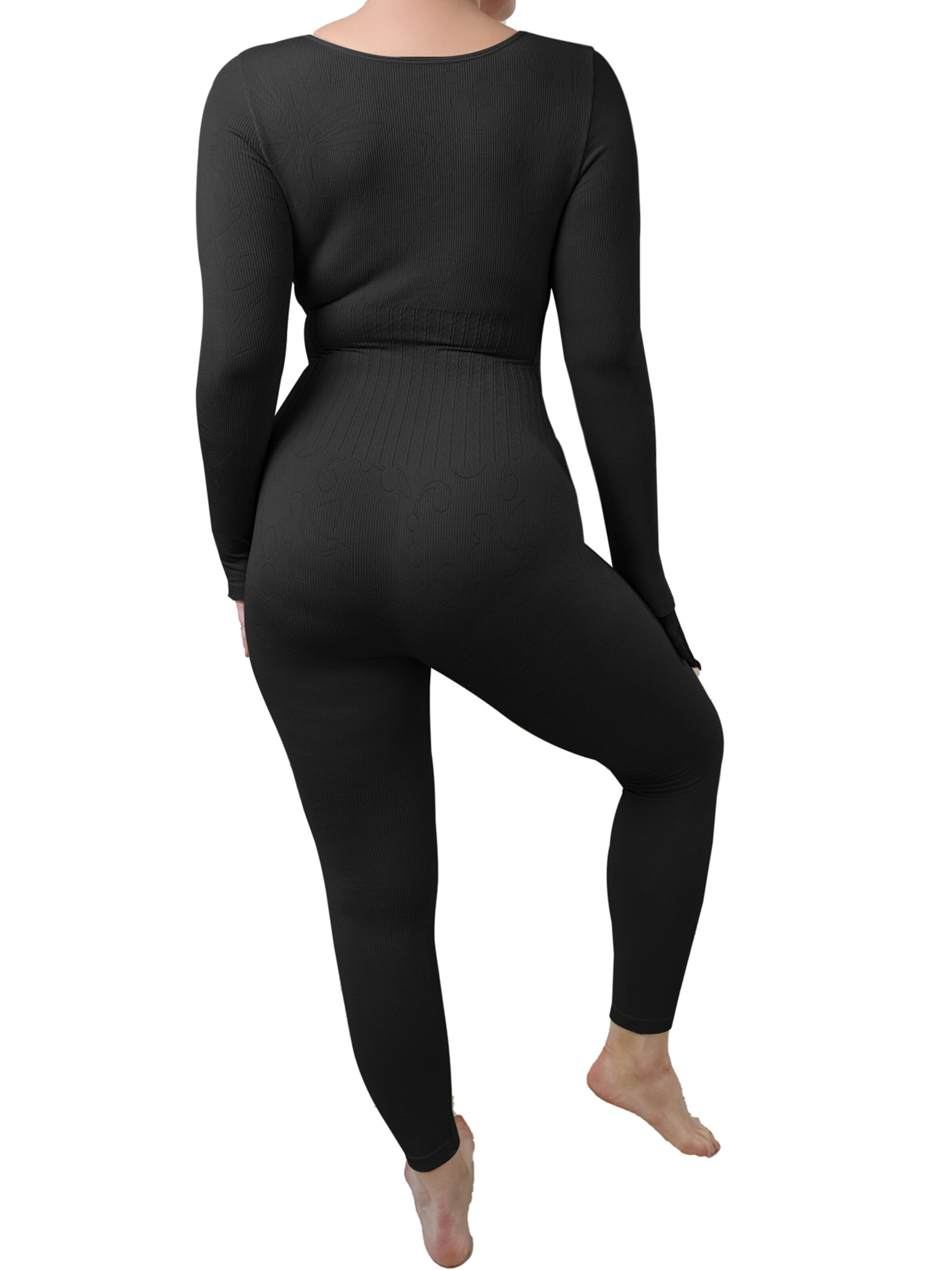 MEETWEE Sportbody '2 pack Base Layer' in Zwart