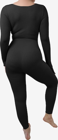 Body de sport 'Seamless Base' MEETWEE en noir