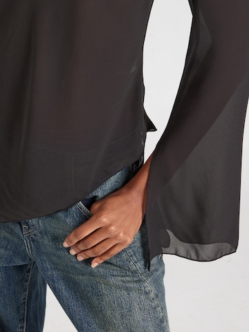 WEEKDAY Blouse in Zwart