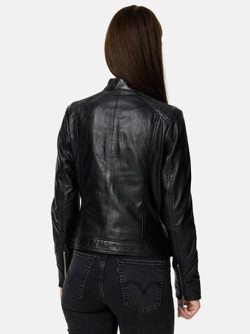 Tazzio Übergangsjacke 'F520'‌‌‌‌‌‌‌ in Schwarz