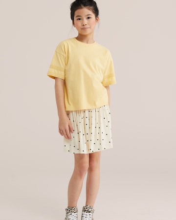 Jupe WE Fashion en beige