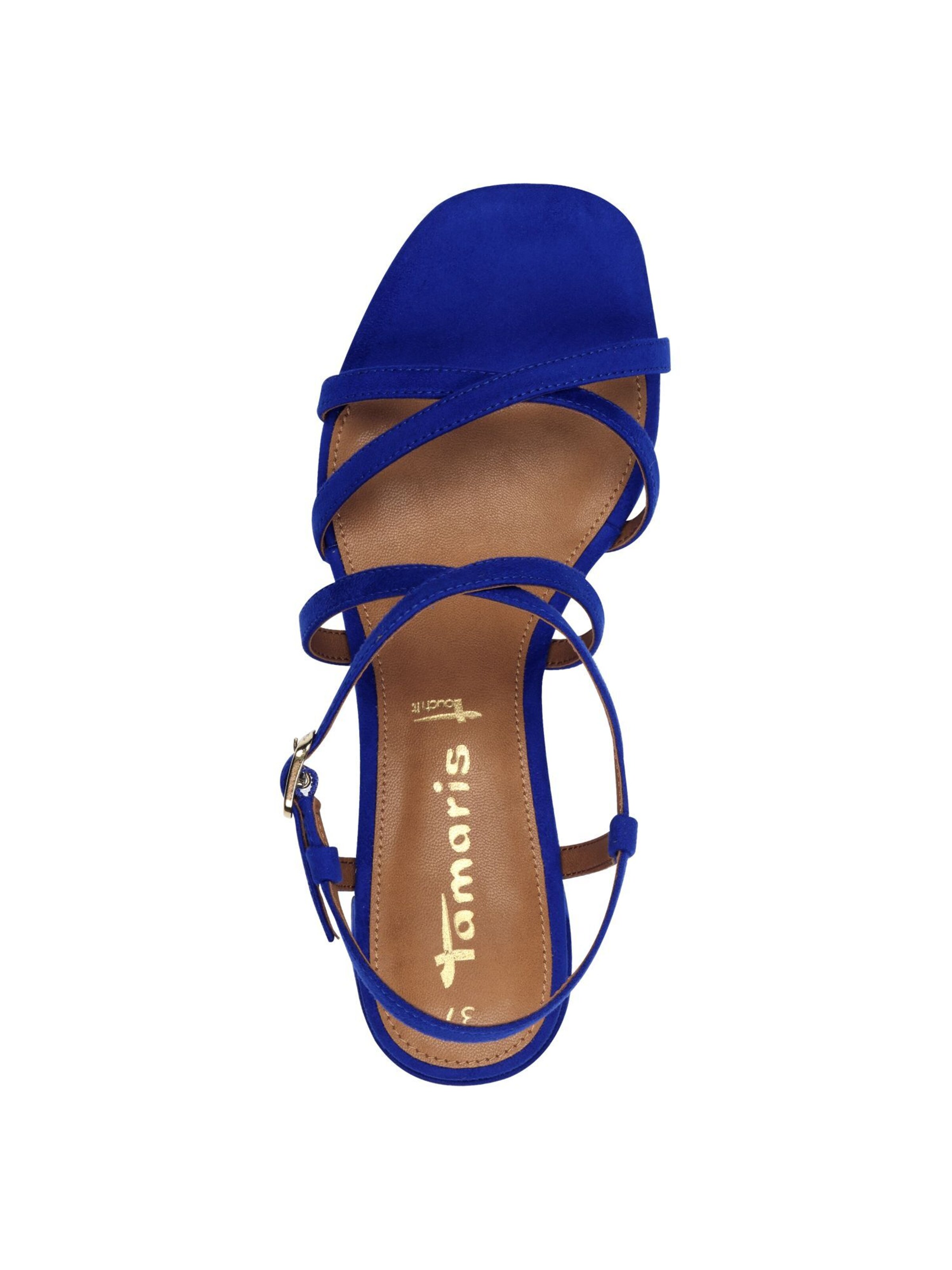 Tamaris Sandale in Blau
