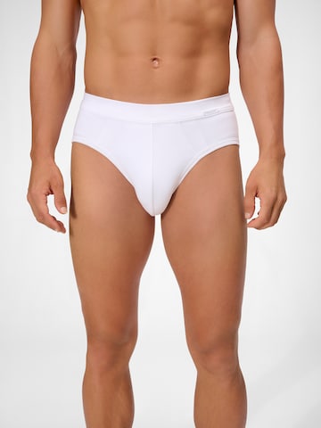 Ammann Slip ' 181 Feinripp ' in White: front