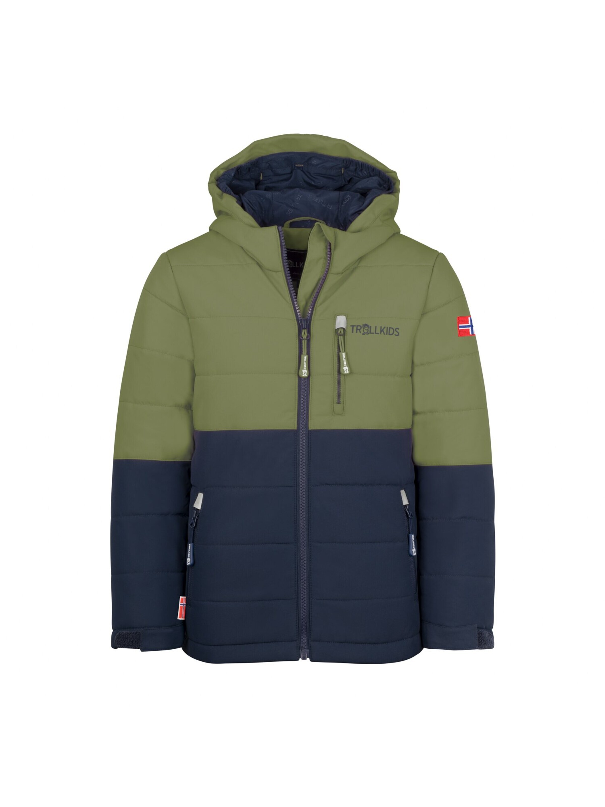 TROLLKIDS Winter Jacket in Green