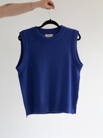 KOPYTO Strickweste 'PUMA' in Blau