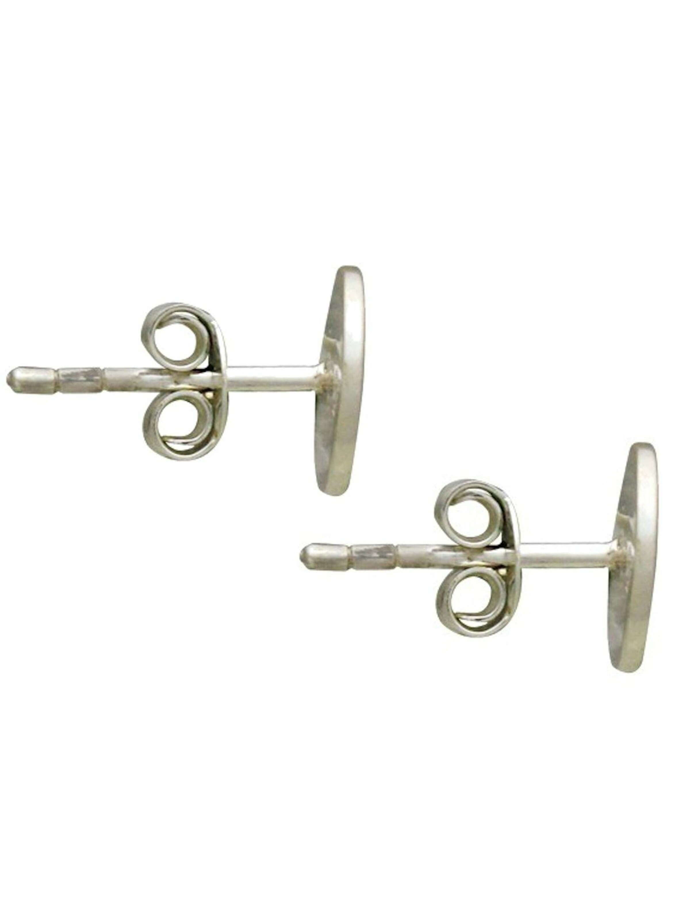 Gemshine Ohrringe 'Ohm' in Silber