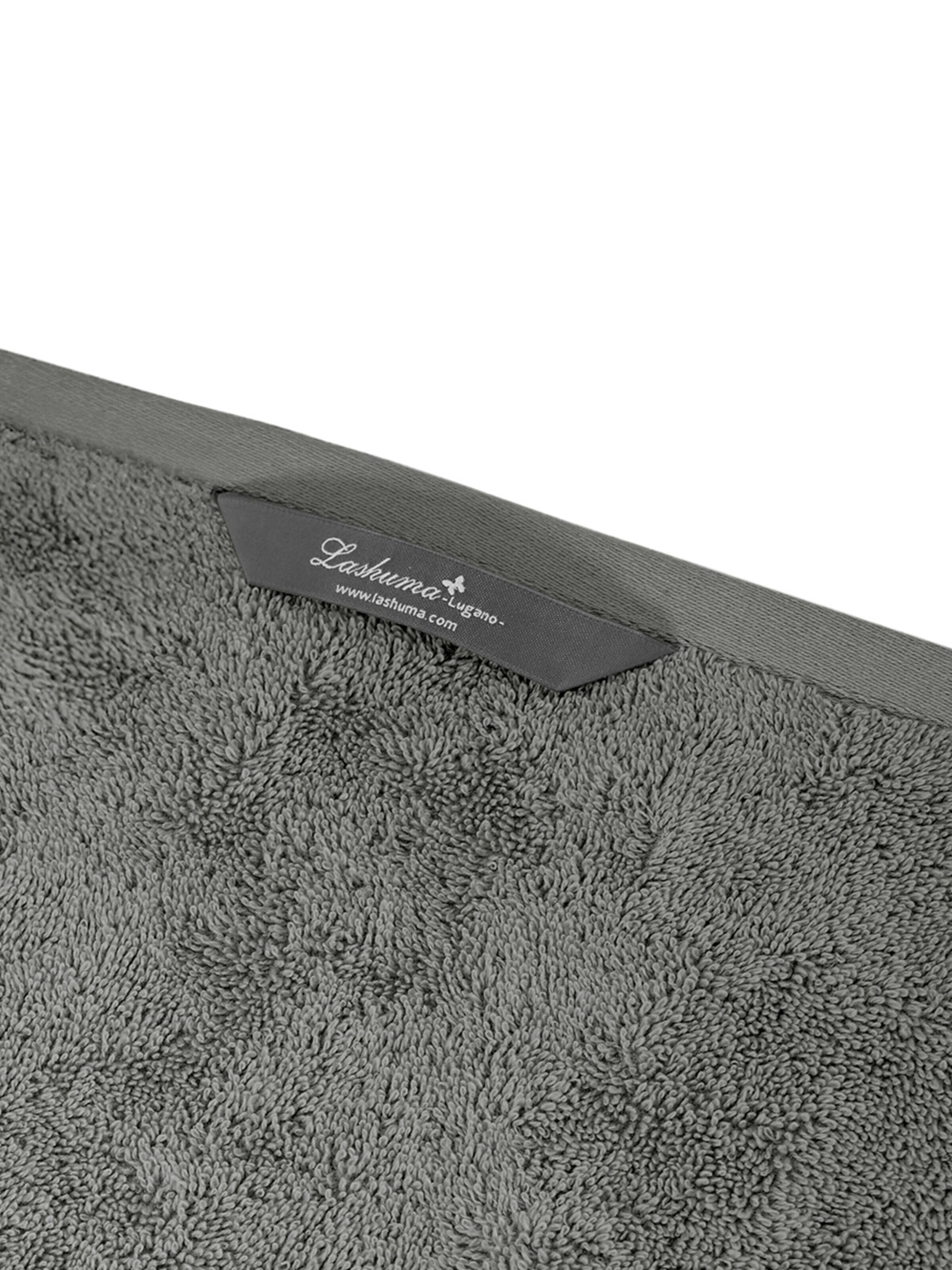 Lashuma Towel 'Lugano' in Grey
